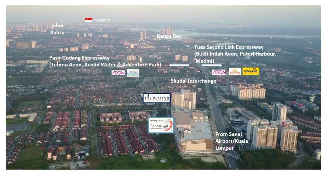 Johor Bahru Paradigm Leplatino Homestay Exterior photo